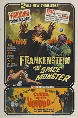 Frankenstein Meets The Space Monster poster