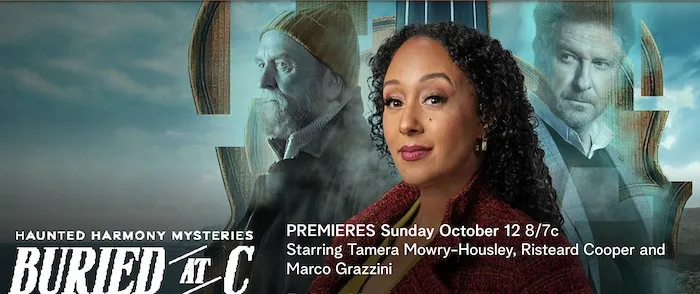 Hallmark poster for Haunted Harmony Mysteries Buried At C