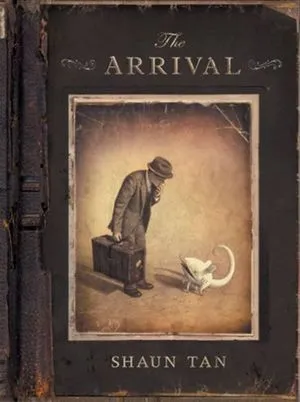 The Arrival by Shaun Tan book cover
