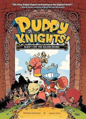 cover of puppy knights quest for the golden bones