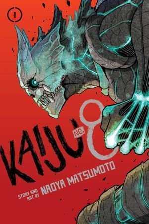 Kaiju No 8 comic book cover