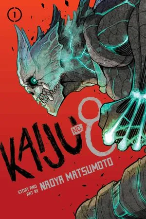 Kaiju No 8 comic book cover