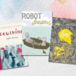 cover collage of wordless comics