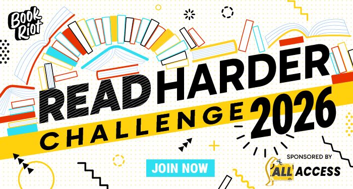 Read Harder Challenge 2026 banner