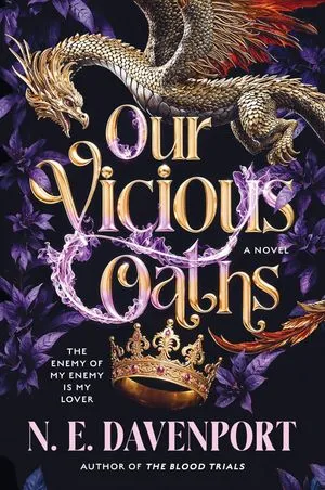 Our Vicious Oaths by N.E. Davenport Book Cover