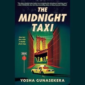 audiobook cover for The Midnight Taxi