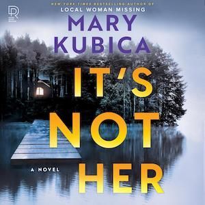 audiobook cover for It's Not Her