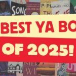 book cover collage of the best ya books of 2025