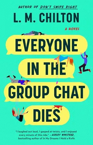 everyone in the group chat dies book cover