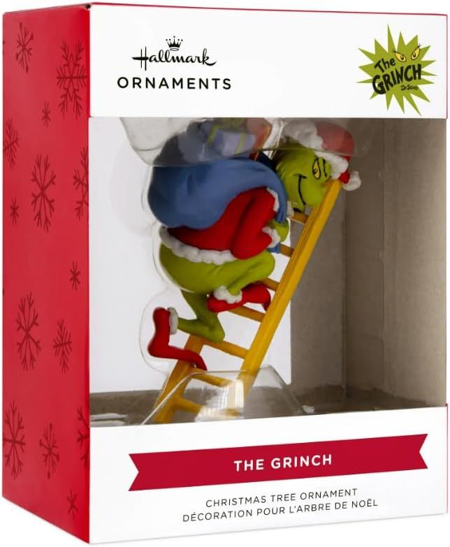 Grinch Hallmark holiday ornament