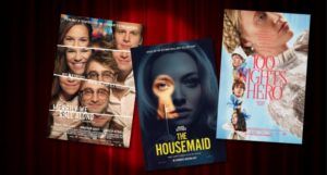 a collage of movie posters