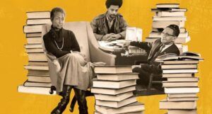 partial cover of ​​Black-Owned: The Revolutionary Life of the Black Bookstore by Char Adams