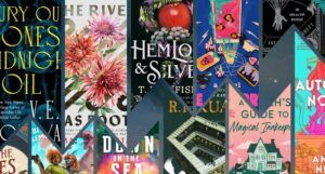 ribbons of SFF book covers