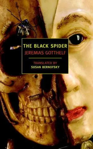 the Black Spider by Gotthelf book cover