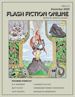 Cover image of Flash Fiction Online's December 2025 issue