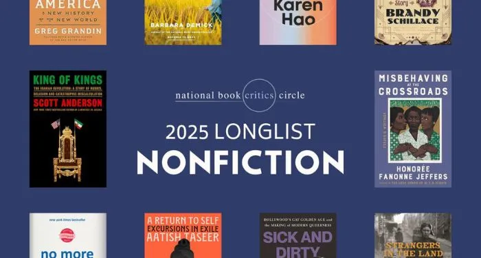The National Book Critics Circle Longlist for Nonfiction Is Here