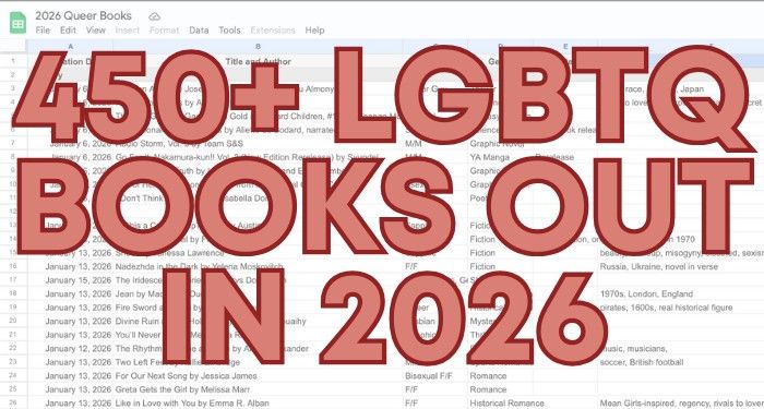 450+ New Queer Books Coming Out in 2026