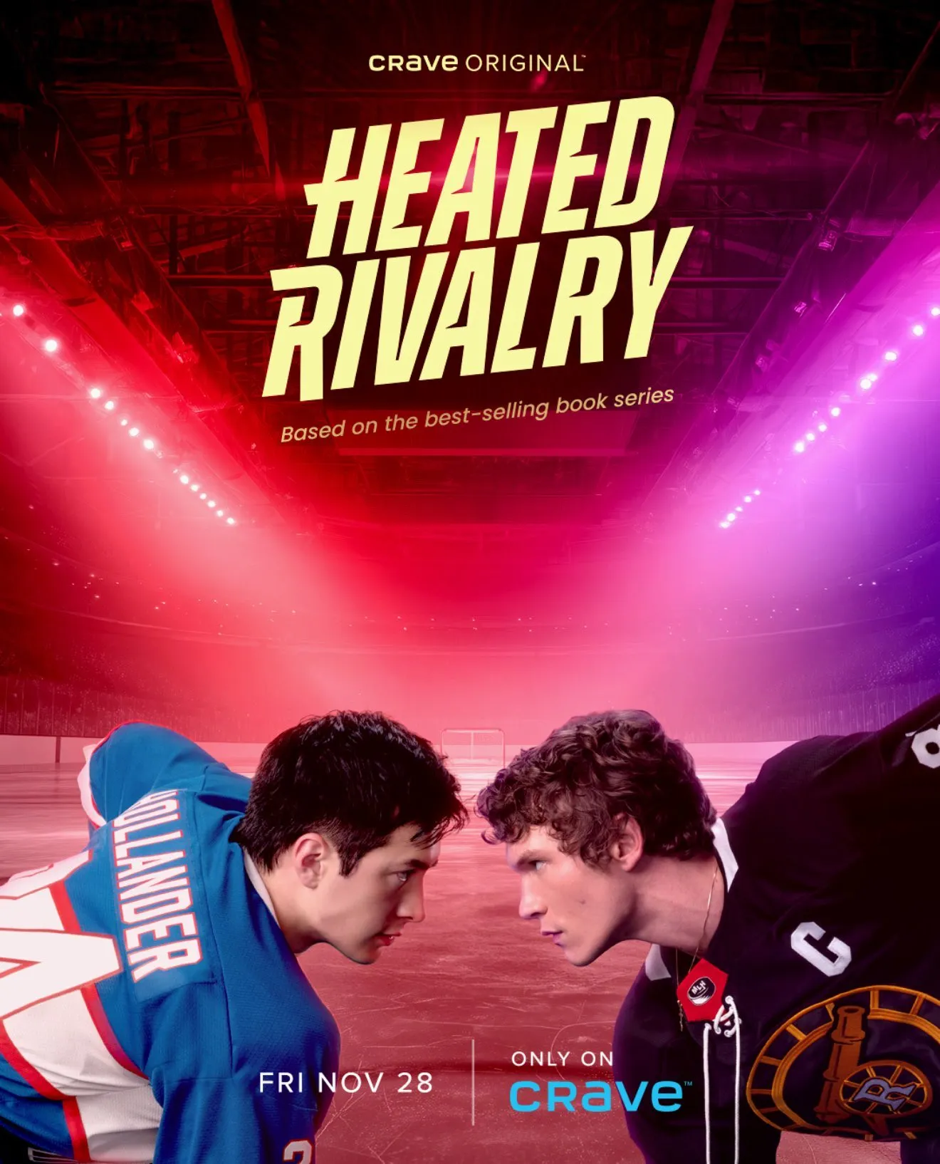 Heated Rivalry TV show poster