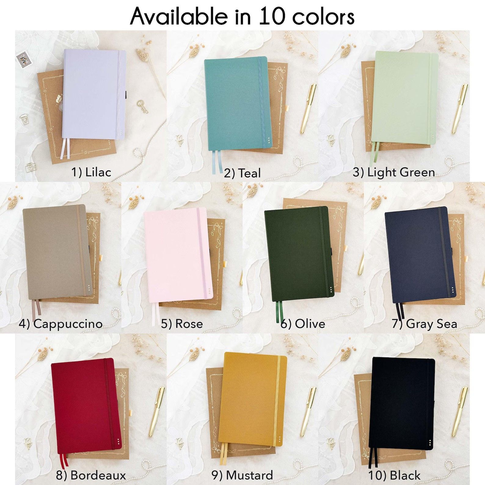 Undated Planner collage