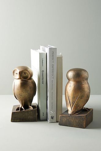 Owl Bookends